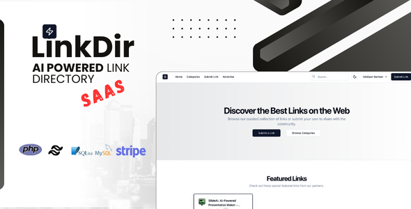 LinkDir - AI Powered Link Directory SaaS preview